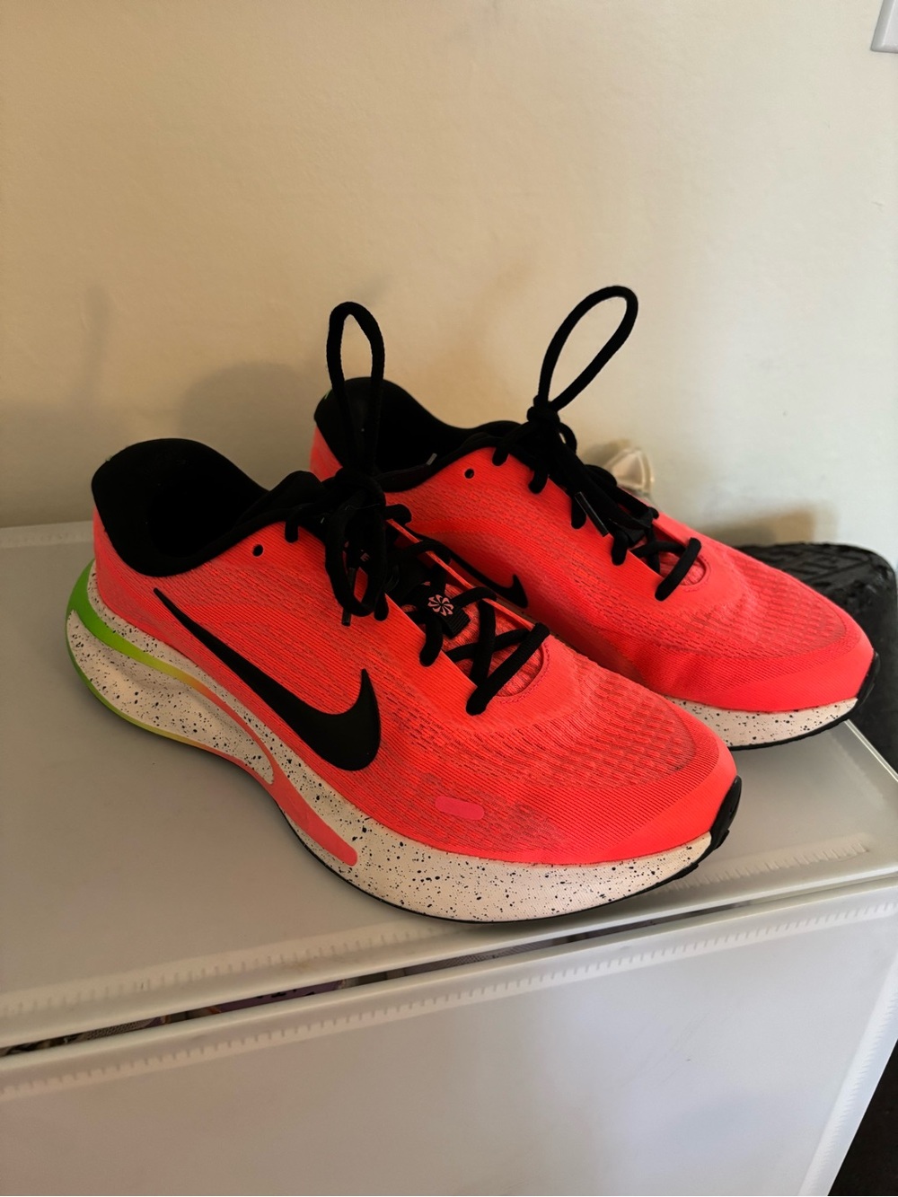 Nike Zoom Neon Running Shoes with Black Swoosh - worn only once